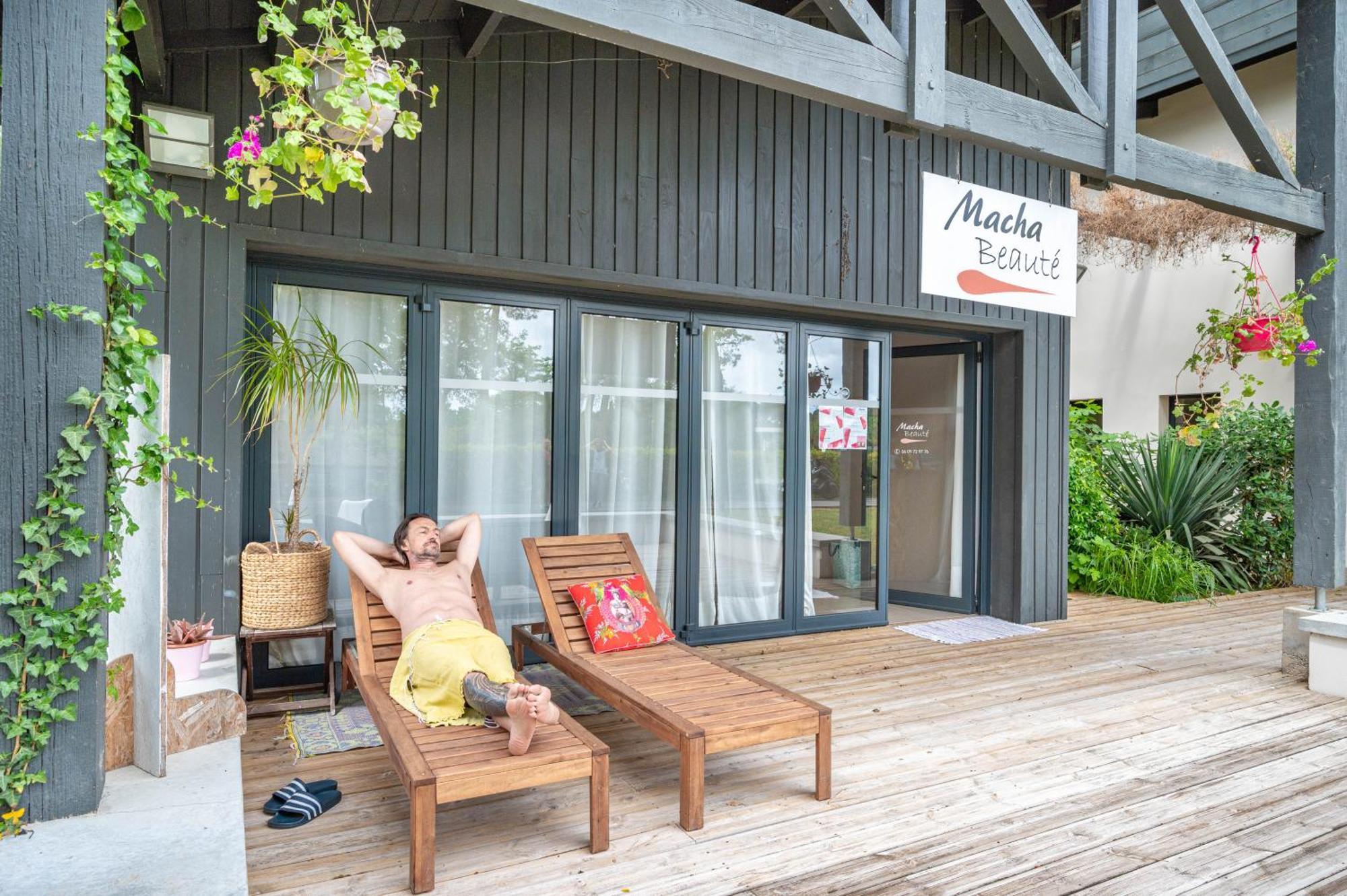 Camping-Village Vacances Les Deux Etangs Seignosse Eksteriør bilde