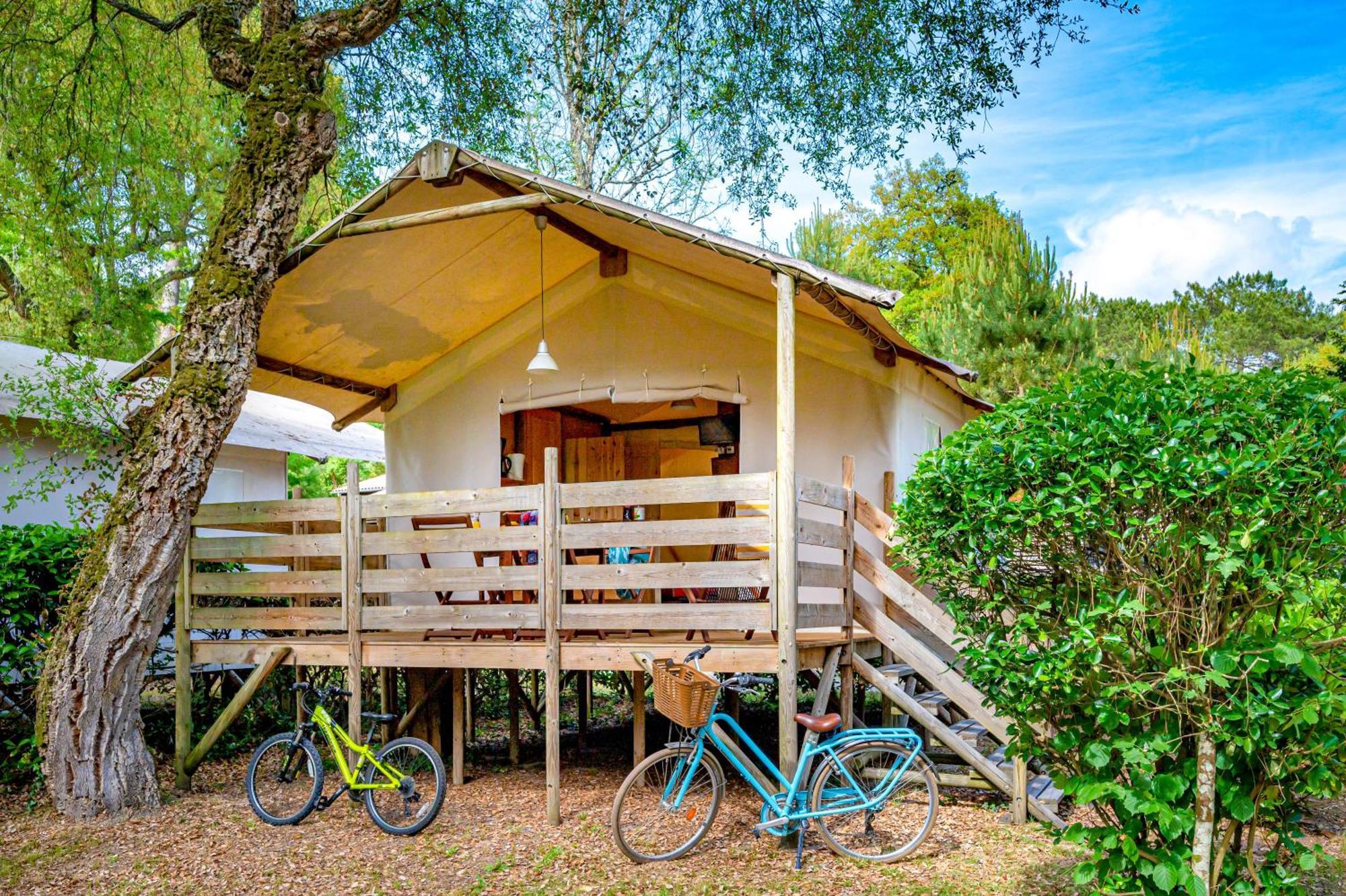 Camping-Village Vacances Les Deux Etangs Seignosse Rom bilde